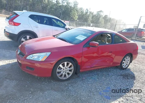 2007 Honda Accord 3.0 Ex z USA, uszkodzony, nr VIN 1HGCM82647A008271